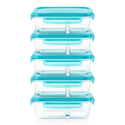 Pyrex Pyrex® MealBox 10-Piece Divided Storage Set, 4 Cup
