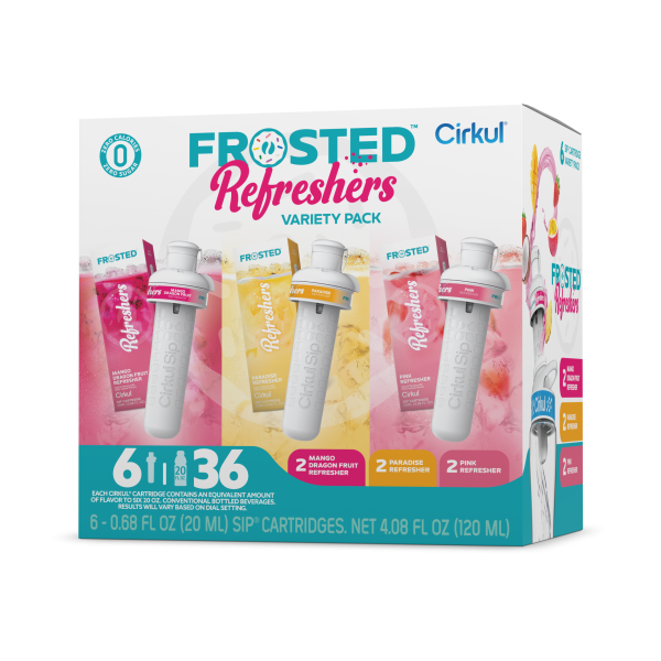 Cirkul Frosted Refreshers® 6-Pack Variety Pack
