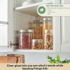 Pyrex Pyrex® 4-Piece Lightweight Glass Canister Set