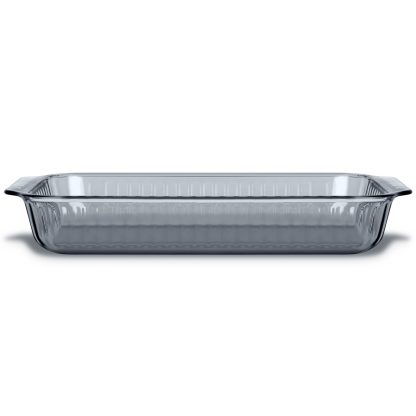 Pyrex Pyrex® Sculpted Tinted Colors Sculpted Tinted 9" x 13" Baking Dish, Smoke