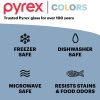 Pyrex Pyrex® Colors Sculpted Tinted 3-piece Mixing Bowl Set