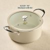 Pyrex Pyrex® Ceramic Cookware 10-in/4.5qt Stock Pot with Lid