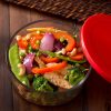 Pyrex Pyrex® Simply Store® 2-cup Glass Food Storage Container with Red Lid
